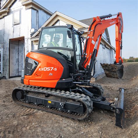 kubota excavator model kx057 5